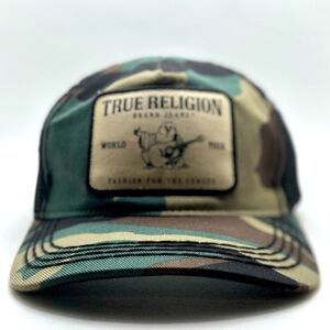 True Religion Camo Print Hat